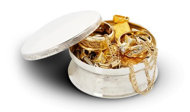 Gold Jewelry Scrap Box