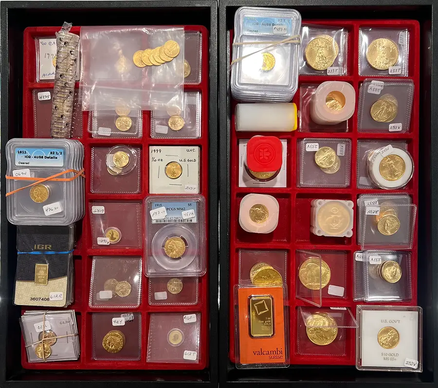 bullion coins collection photo