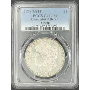 1878 7/8TF $1 Strong (2)