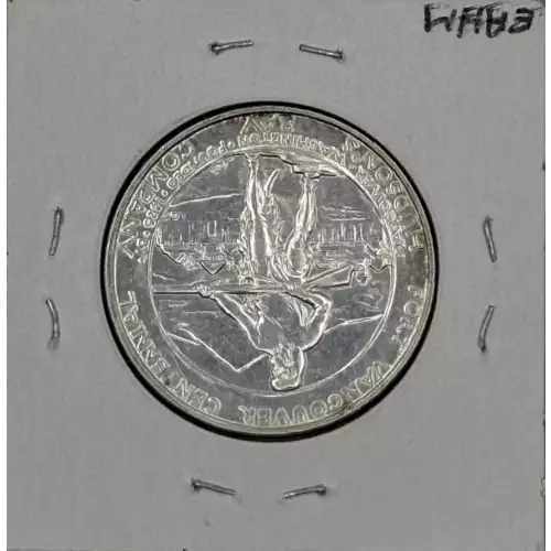 Classic Commemorative Silver--- Fort Vancouver Centennial 1925 -Silver- 0.5 Dollar