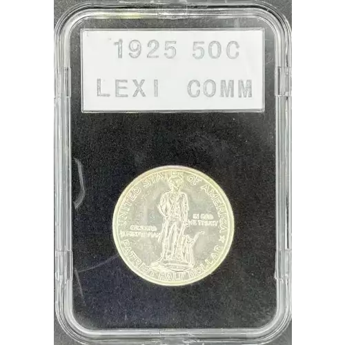 Classic Commemorative Silver--- Lexington - Concord Sesquicentennial 1925 -Silver- 0.5 Dollar