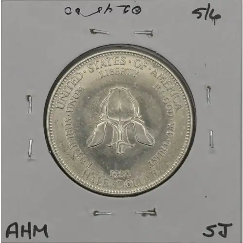 Classic Commemorative Silver--- New Rochelle, New York, 250th Anniversary 1938 -Silver- 0.5 Dollar
