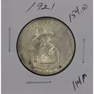 Classic Commemorative Silver--- Pilgrim Tercentenary 1920-1921-Silver- 0.5 Dollar