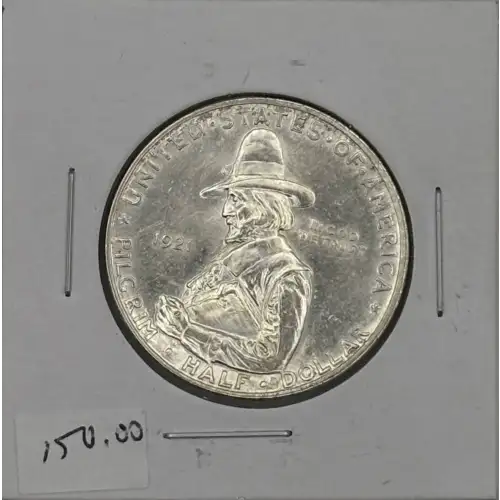 Classic Commemorative Silver--- Pilgrim Tercentenary 1920-1921-Silver- 0.5 Dollar