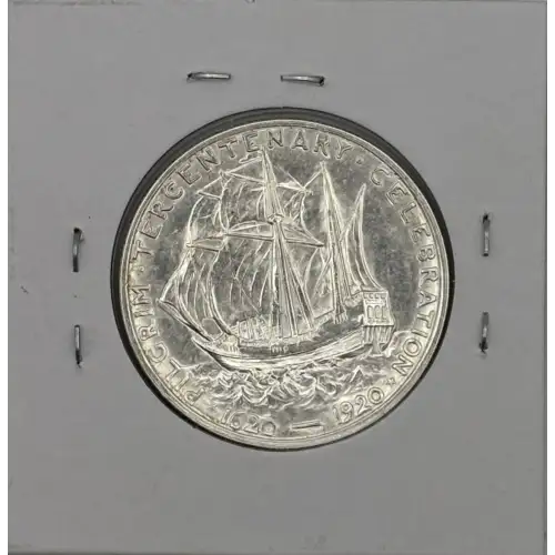 Classic Commemorative Silver--- Pilgrim Tercentenary 1920-1921-Silver- 0.5 Dollar