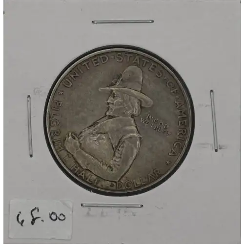 Classic Commemorative Silver--- Pilgrim Tercentenary 1920-1921-Silver- 0.5 Dollar