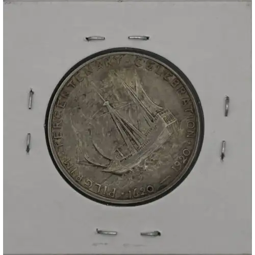 Classic Commemorative Silver--- Pilgrim Tercentenary 1920-1921-Silver- 0.5 Dollar