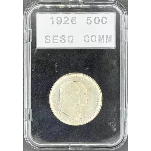 Classic Commemorative Silver--- Sesquicentennial of American Independence 1926 -Silver- 0.5 Dollar