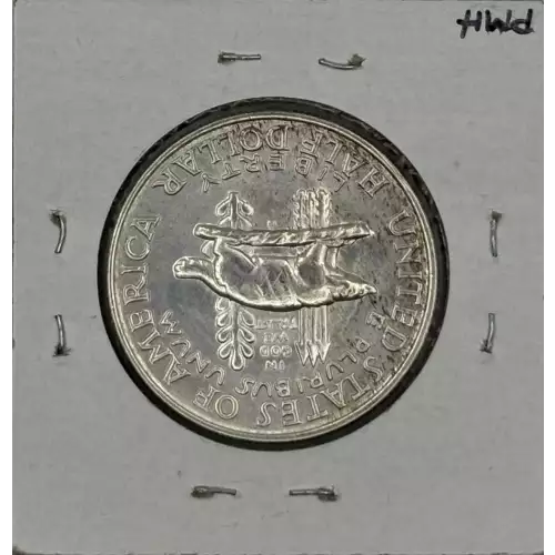 Classic Commemorative Silver--- Wisconsin Territorial Centennial 1936 -Silver- 0.5 Dollar