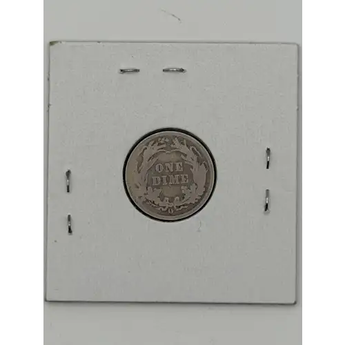 Dimes---Barber or Liberty Head 1892-1916 -Silver- 1 Dime (2)