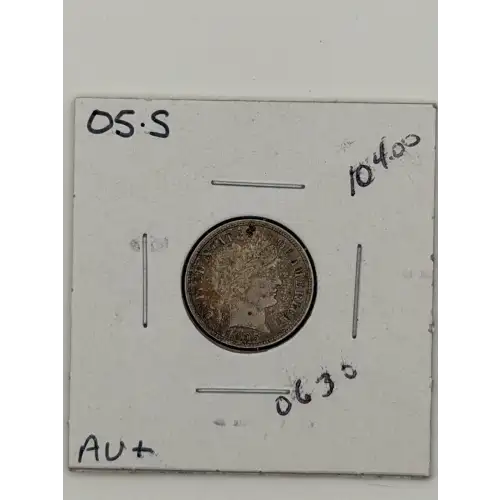 Dimes---Barber or Liberty Head 1892-1916 -Silver- 1 Dime