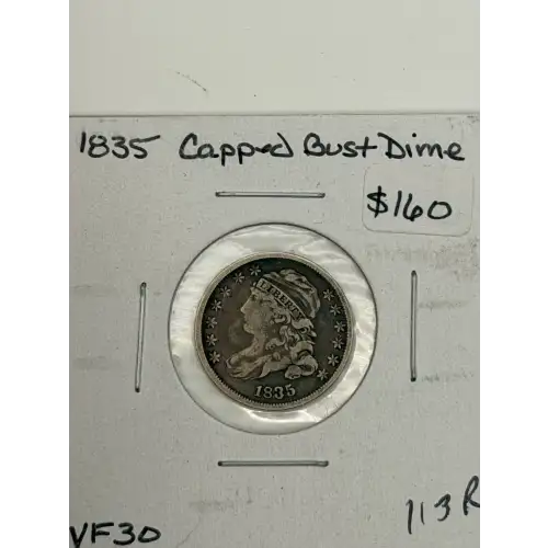 Dimes - Capped Bust 1809-1837 - Silver