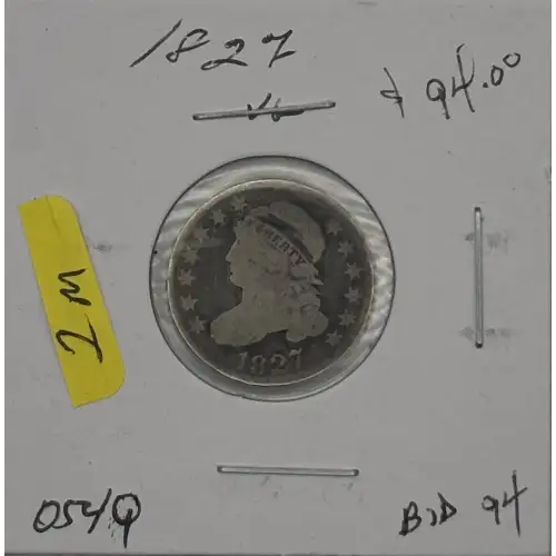 Dimes - Capped Bust 1809-1837 - Silver