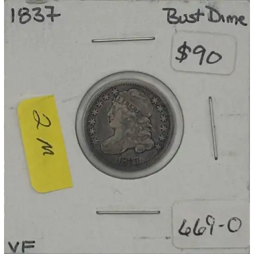 Dimes - Capped Bust 1809-1837 - Silver (2)