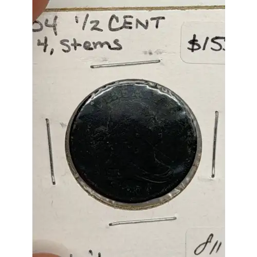 Half Cent Draped Bust-1800-08 -Copper (2)