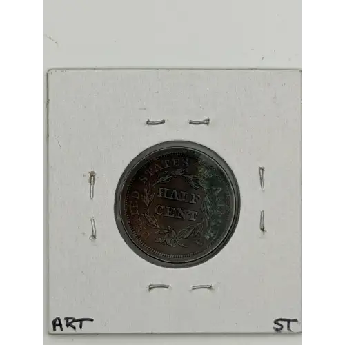 Half Cents -Braided Hair 1840-57 -Copper