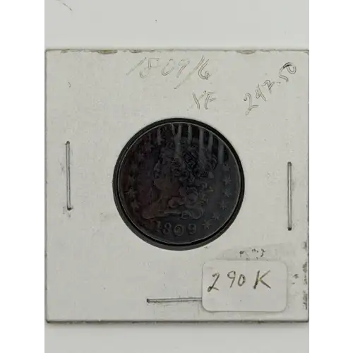 Half Cents -Classic Head 1809-36 -Copper