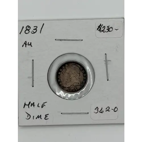Half Dimes---Capped Bust 1829-1837 -Silver- 0.5 Dime