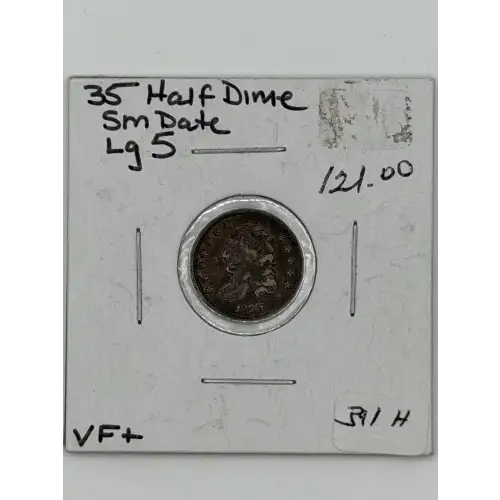 Half Dimes---Capped Bust 1829-1837 -Silver- 0.5 Dime