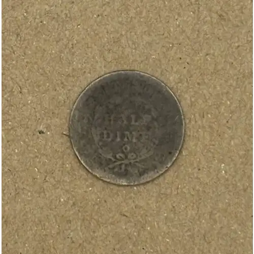 Half Dimes---Liberty Seated 1837-1873-Silver- 0.5 Dime (2)