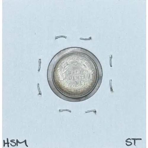 Half Dimes---Liberty Seated 1837-1873-Silver- 0.5 Dime (2)