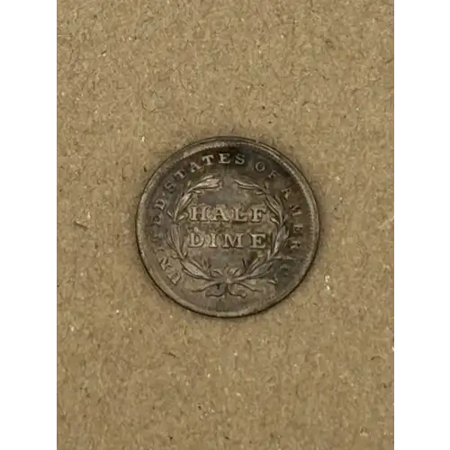 Half Dimes---Liberty Seated 1837-1873-Silver- 0.5 Dime (2)