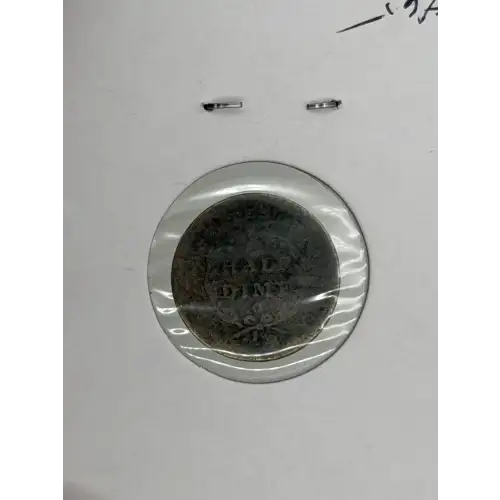 Half Dimes---Liberty Seated 1837-1873-Silver- 0.5 Dime (2)