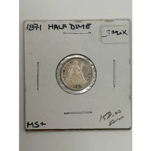 Half Dimes---Liberty Seated 1837-1873-Silver- 0.5 Dime