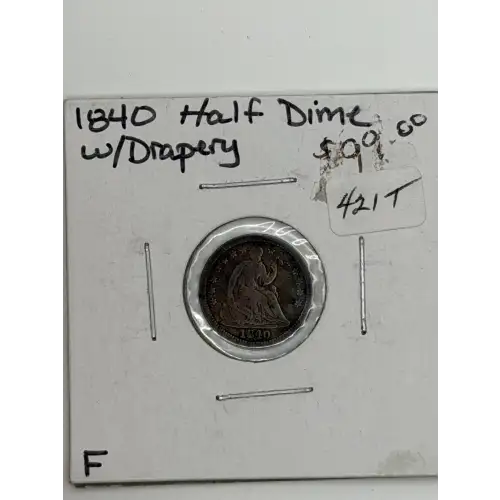 Half Dimes---Liberty Seated 1837-1873-Silver- 0.5 Dime