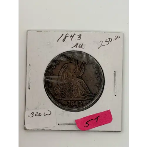 Half Dollars---Liberty Seated 1839-1891 -Silver- 0.5 Dollar