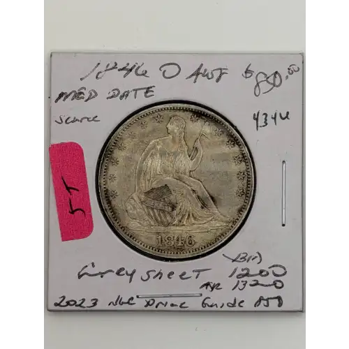 Half Dollars---Liberty Seated 1839-1891 -Silver- 0.5 Dollar