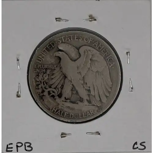 Half Dollars---Liberty Walking 1916-1947 -Silver- 0.5 Dollar (2)