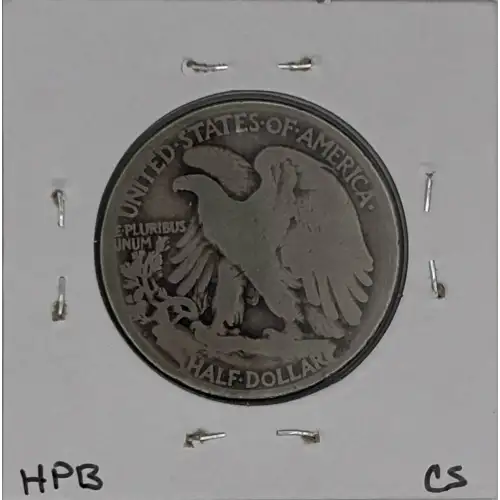 Half Dollars---Liberty Walking 1916-1947 -Silver- 0.5 Dollar