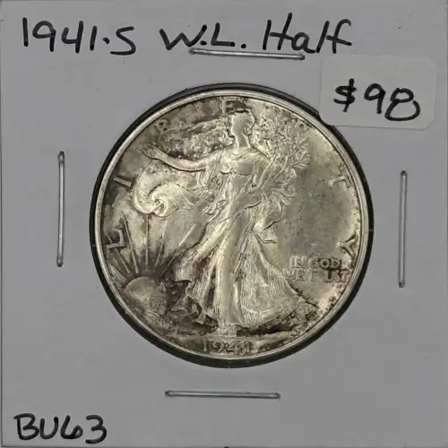 Half Dollars---Liberty Walking 1916-1947 -Silver- 0.5 Dollar