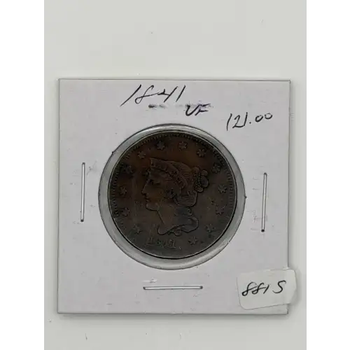 Large Cents - Braided Hair Cent (1839-1857)