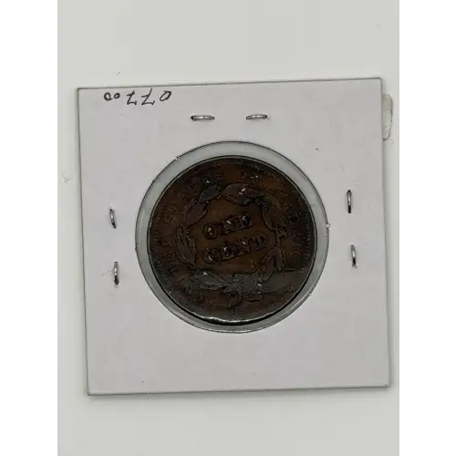 Large Cents - Braided Hair Cent (1839-1857)