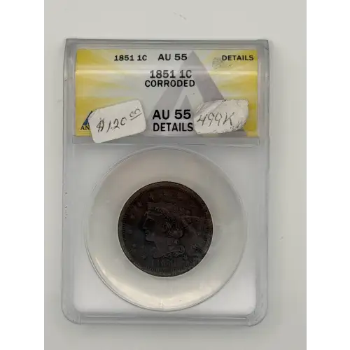 Large Cents - Braided Hair Cent (1839-1857)