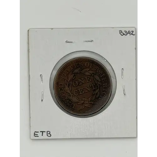 Large Cents - Braided Hair Cent (1839-1857)