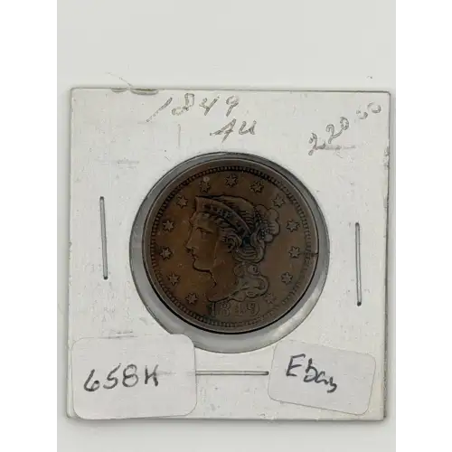 Large Cents - Braided Hair Cent (1839-1857)