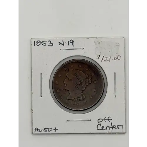 Large Cents - Braided Hair Cent (1839-1857)