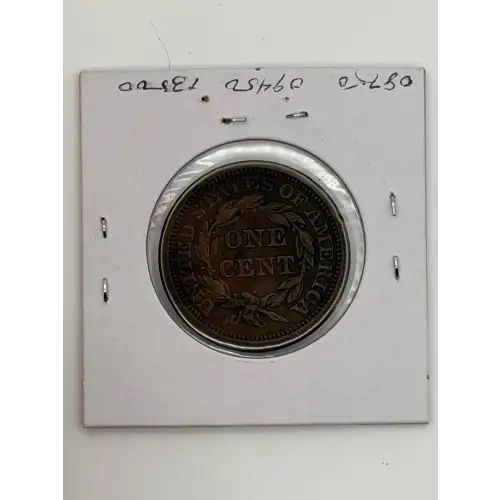 Large Cents - Braided Hair Cent (1839-1857)