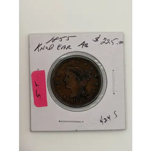 Large Cents - Braided Hair Cent (1839-1857)