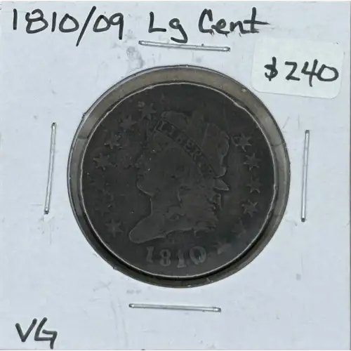 Large Cents---Classic Head 1808-14 -Copper- 1 Cent