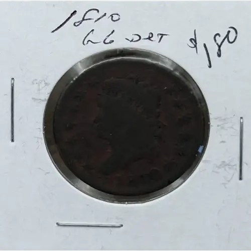 Large Cents---Classic Head 1808-14 -Copper- 1 Cent