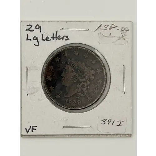 Large Cents-Coronet Head 1816-1839