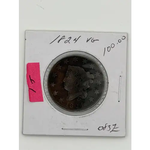 Large Cents-Coronet Head 1816-1839