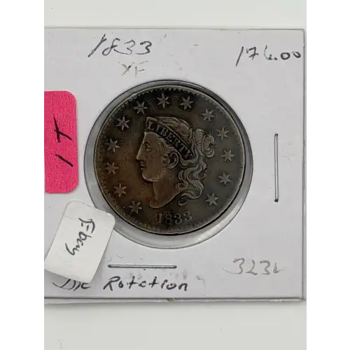 Large Cents-Coronet Head 1816-1839