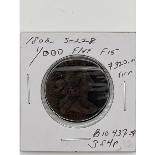 Large Cents---Draped Bust 1796-1807 -Copper- 1 Cent