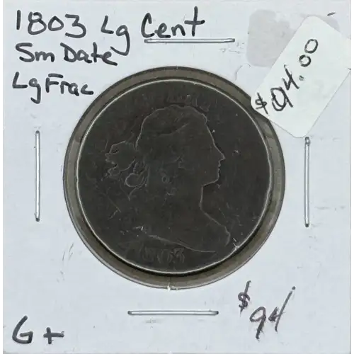 Large Cents---Draped Bust 1796-1807 -Copper- 1 Cent
