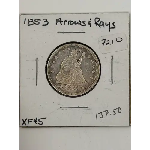 Liberty Seated Quarter Dollar